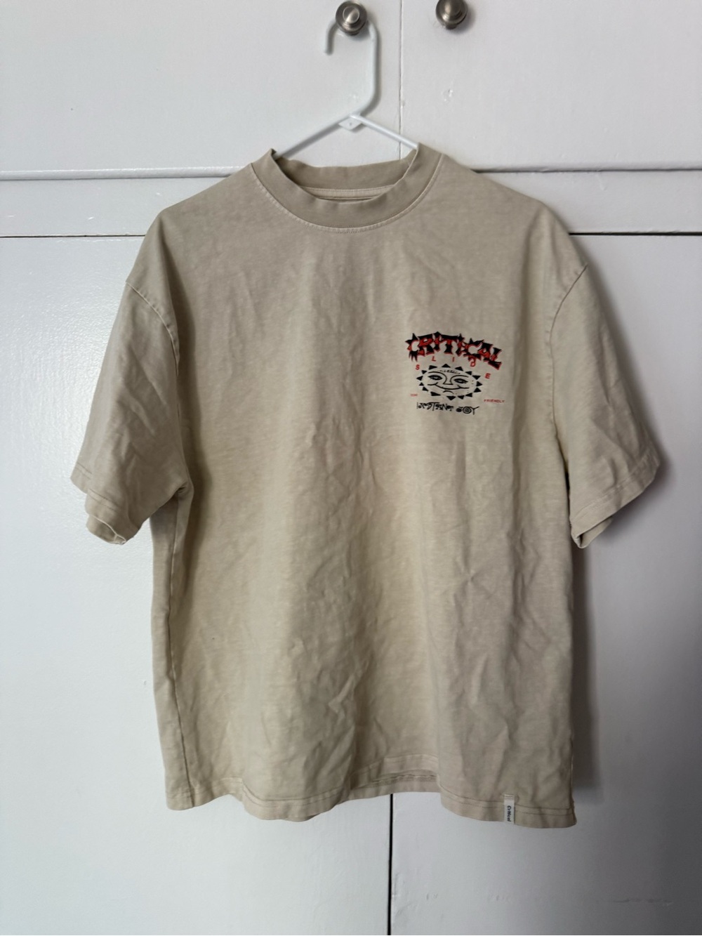 The Critical Slide Society Ecru Graphic Men’s T-shirt